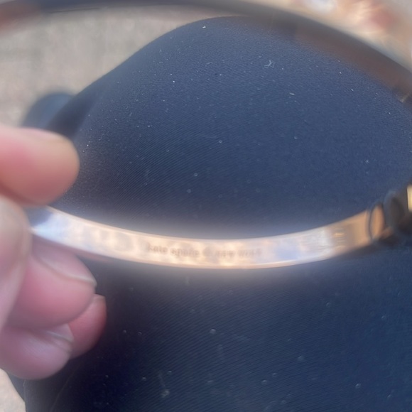Kate Spade crystal hinge bangle bracelet. New - Picture 5 of 5